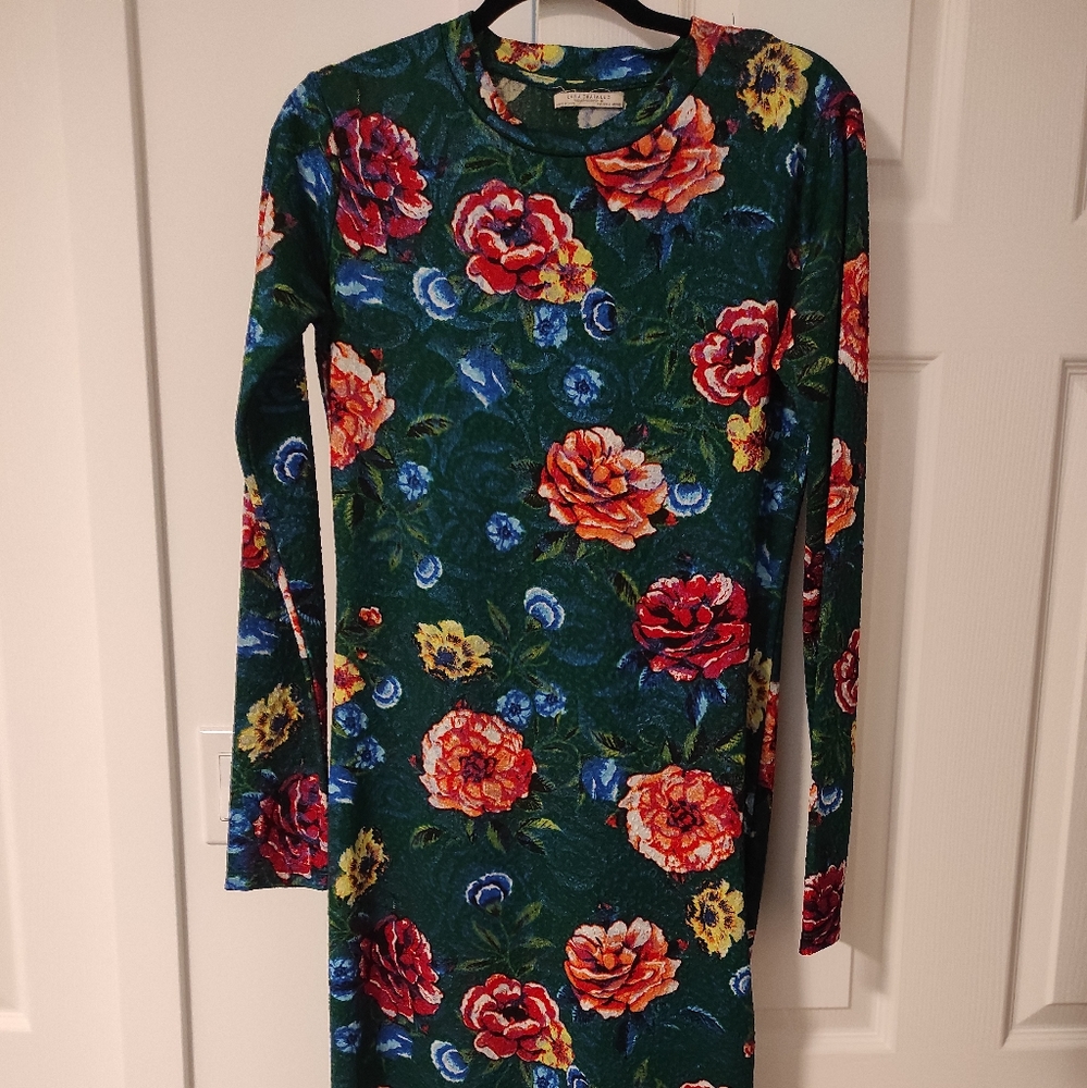 Womens bodycon knit shimmer dress